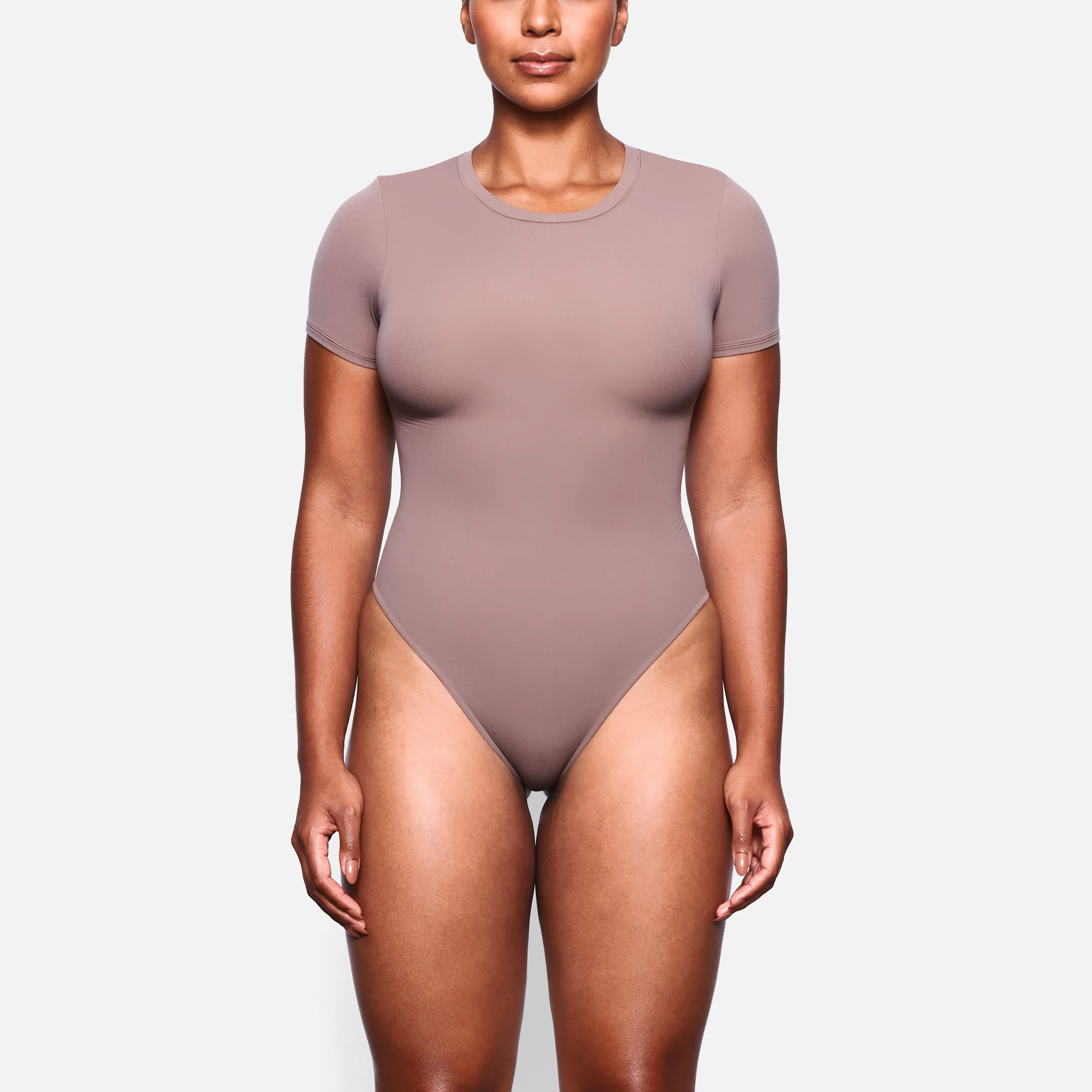 FITS EVERYBODY T-SHIRT BODYSUIT | UMBER