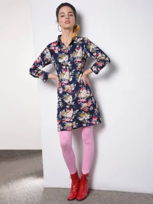 Floral print shirt