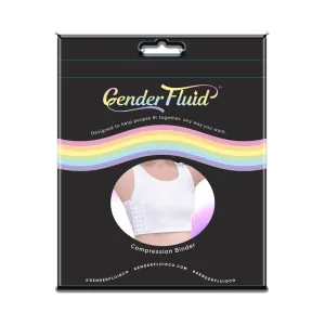 Gender Fluid Chest Binder White - XLarge