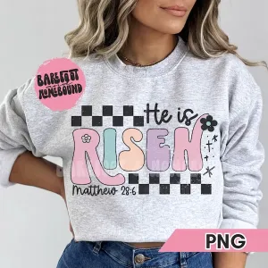 He is Risen Retro Easter Shirt