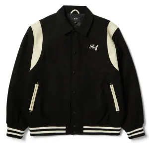 HUF SONG VARSITY JACKET // BLACK