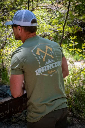 Huntsmen Outdoors "Hatchets Over Hills" Graphic T-Shirt