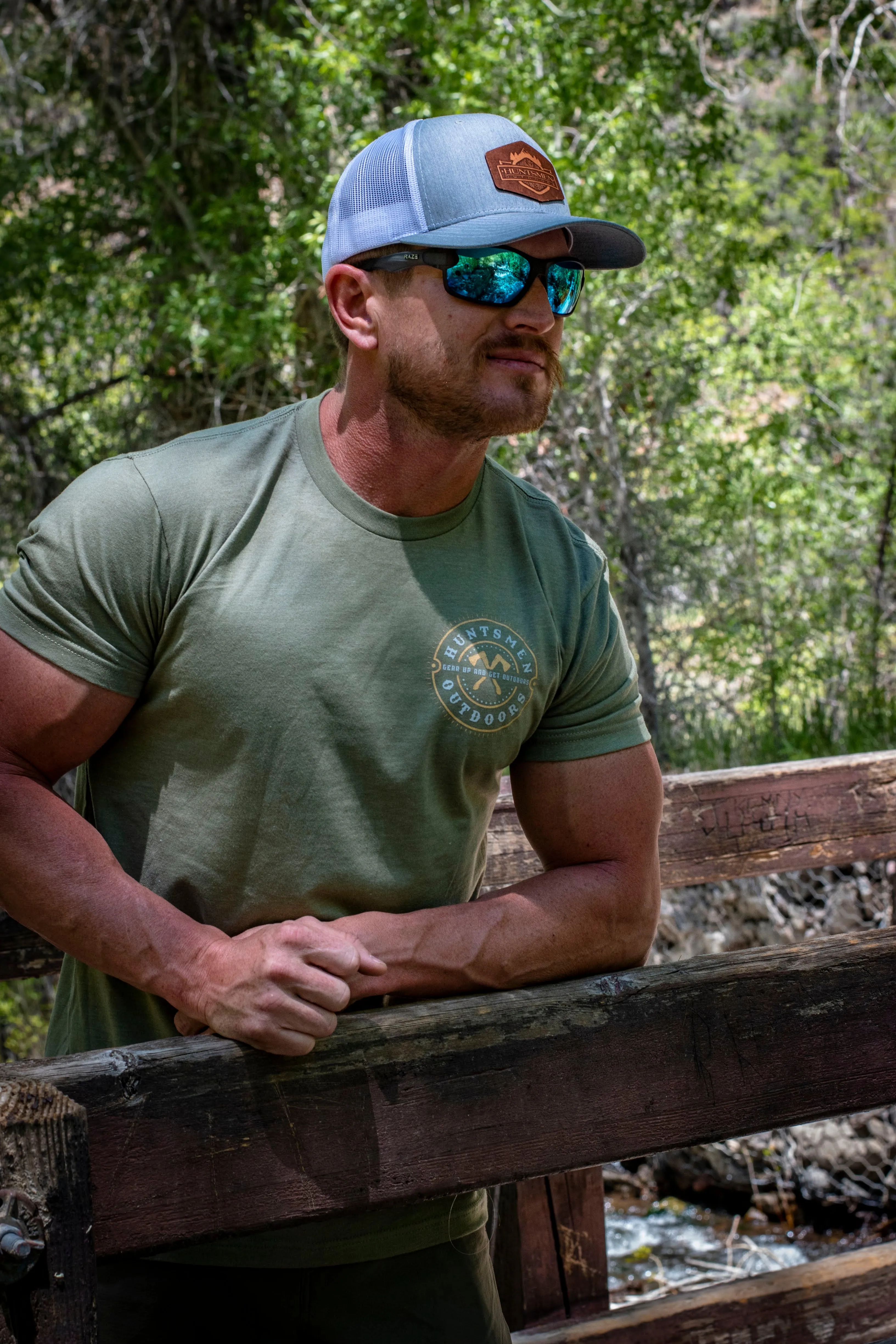 Huntsmen Outdoors "Hatchets Over Hills" Graphic T-Shirt