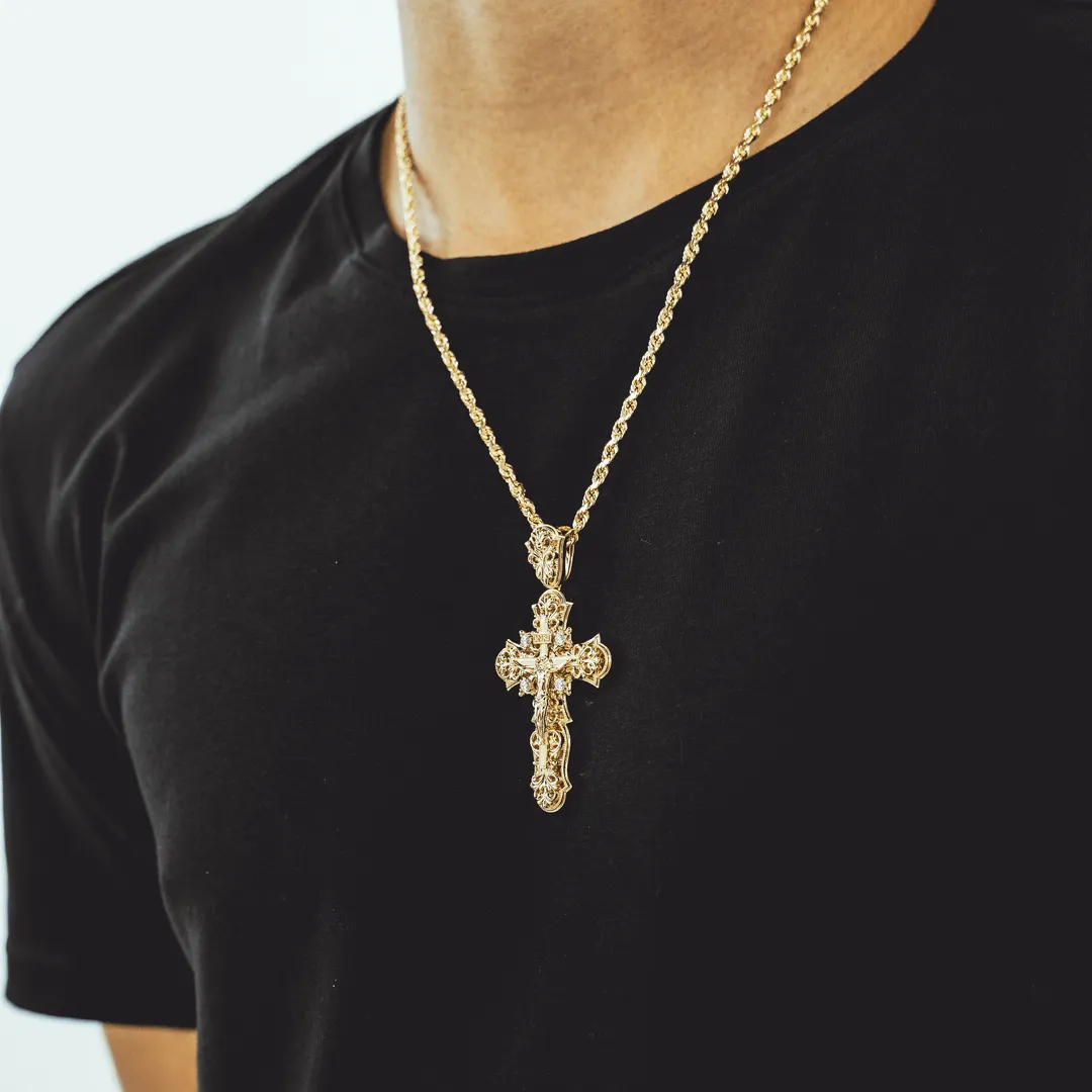 Intricate 3 Layer Crucifix