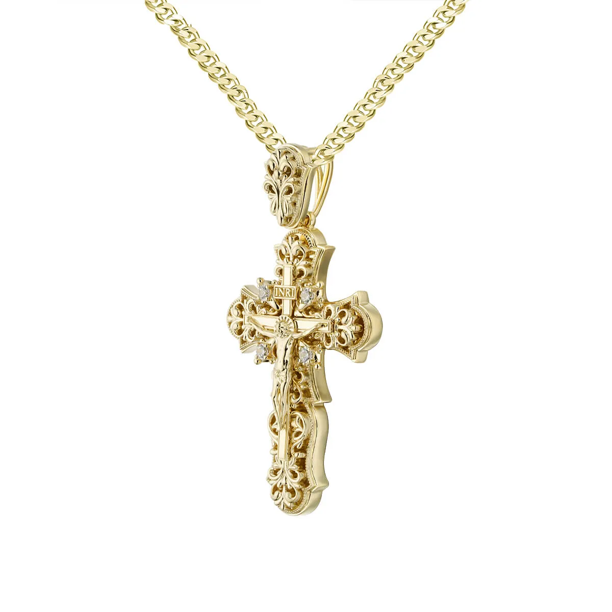 Intricate 3 Layer Crucifix