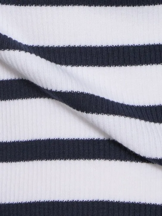 Jean Paul Gaultier   Ribbed mariniere tank top 