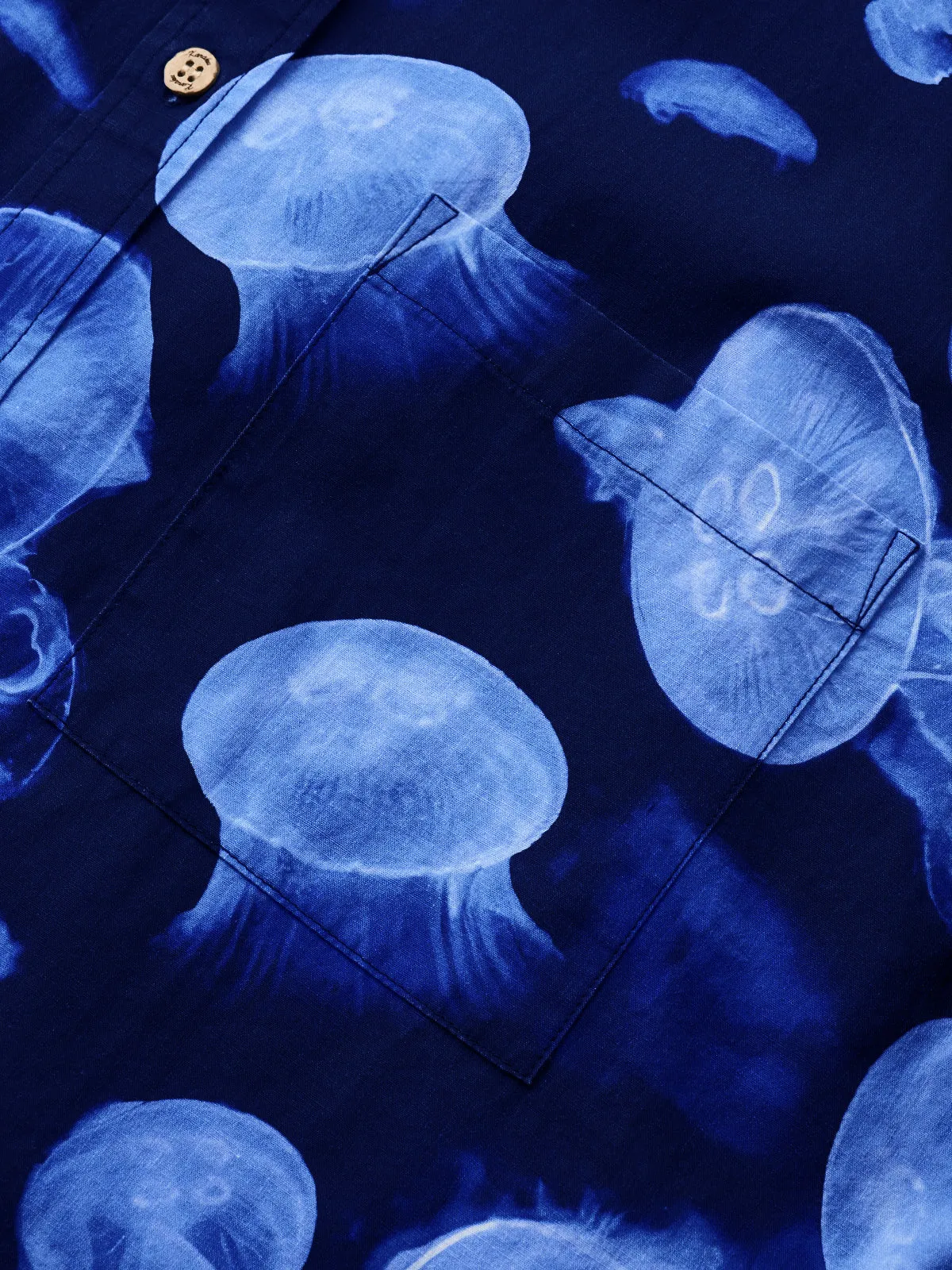 Jellyfish Dream Cotton Shirt