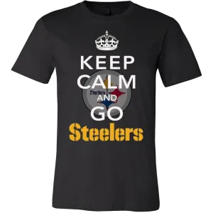 Keep Calm And Go Steelers Steelers Shirt Mens Womens|NFL Steelers T shirts (14 Colors)