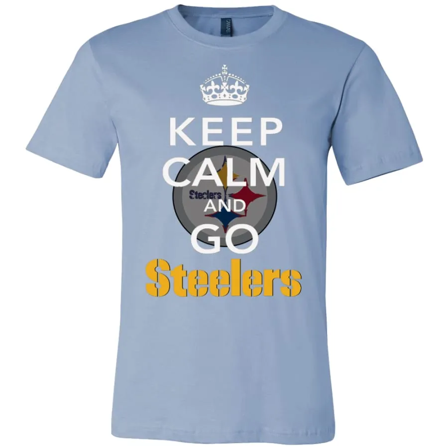 Keep Calm And Go Steelers Steelers Shirt Mens Womens|NFL Steelers T shirts (14 Colors)