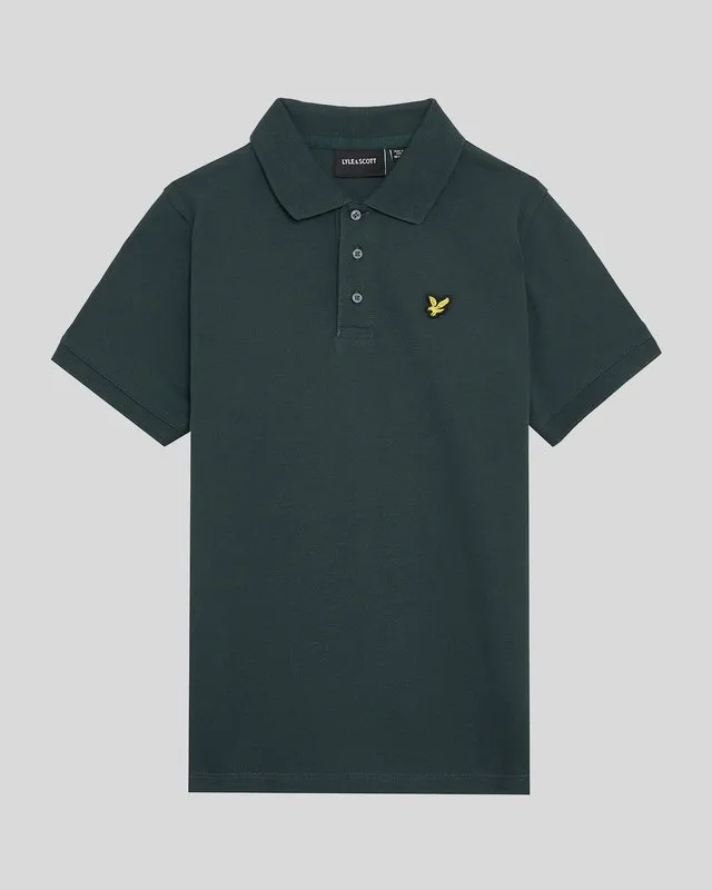 Kids Plain Polo Shirt