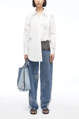 Liberty Embellished Button Up Shirt