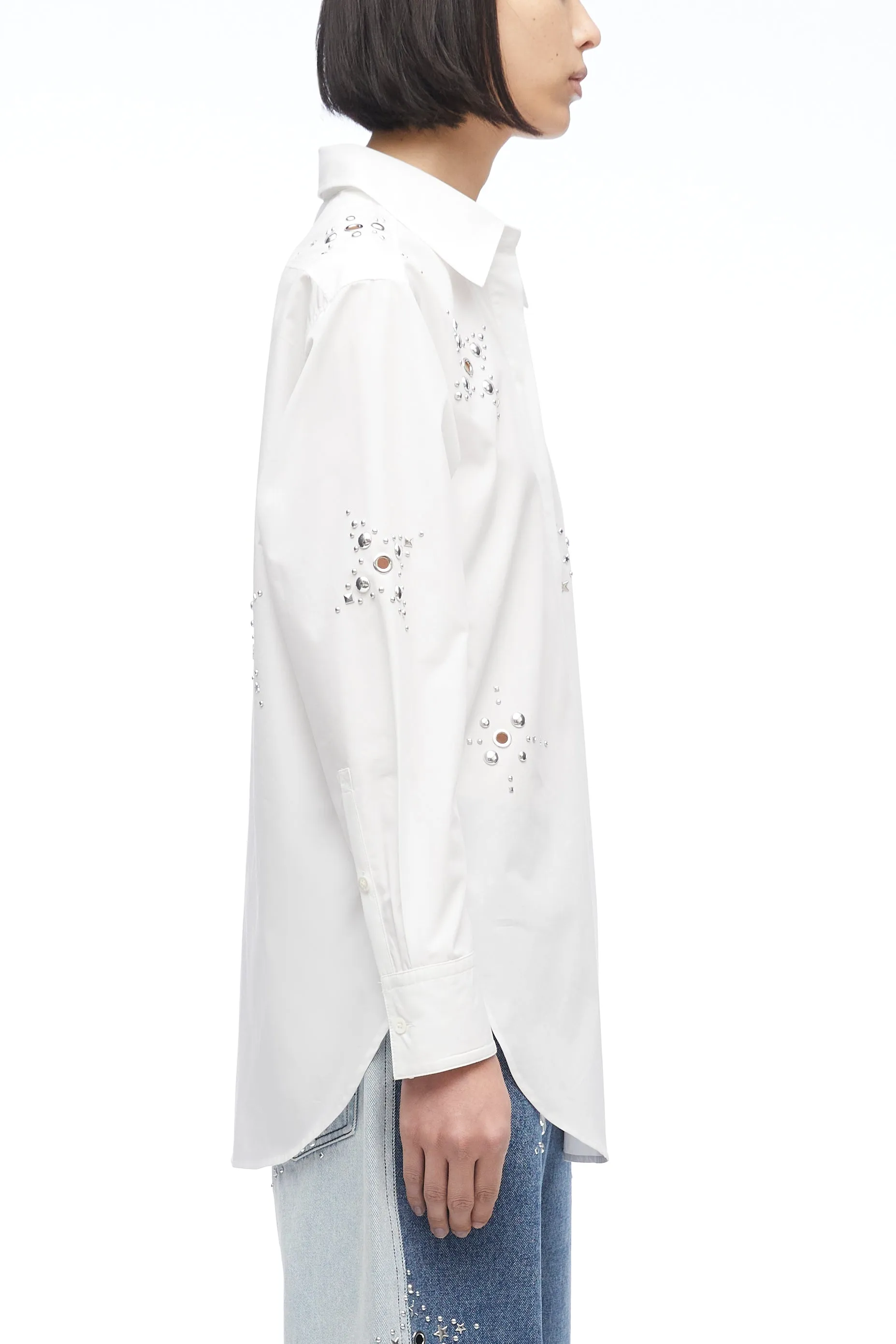Liberty Embellished Button Up Shirt