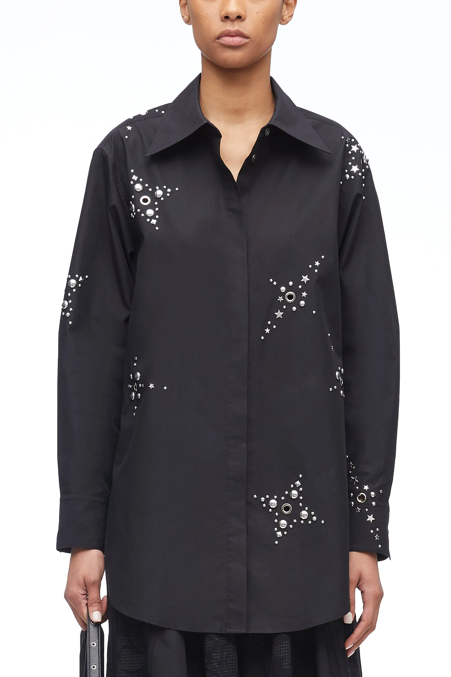 Liberty Embellished Button Up Shirt