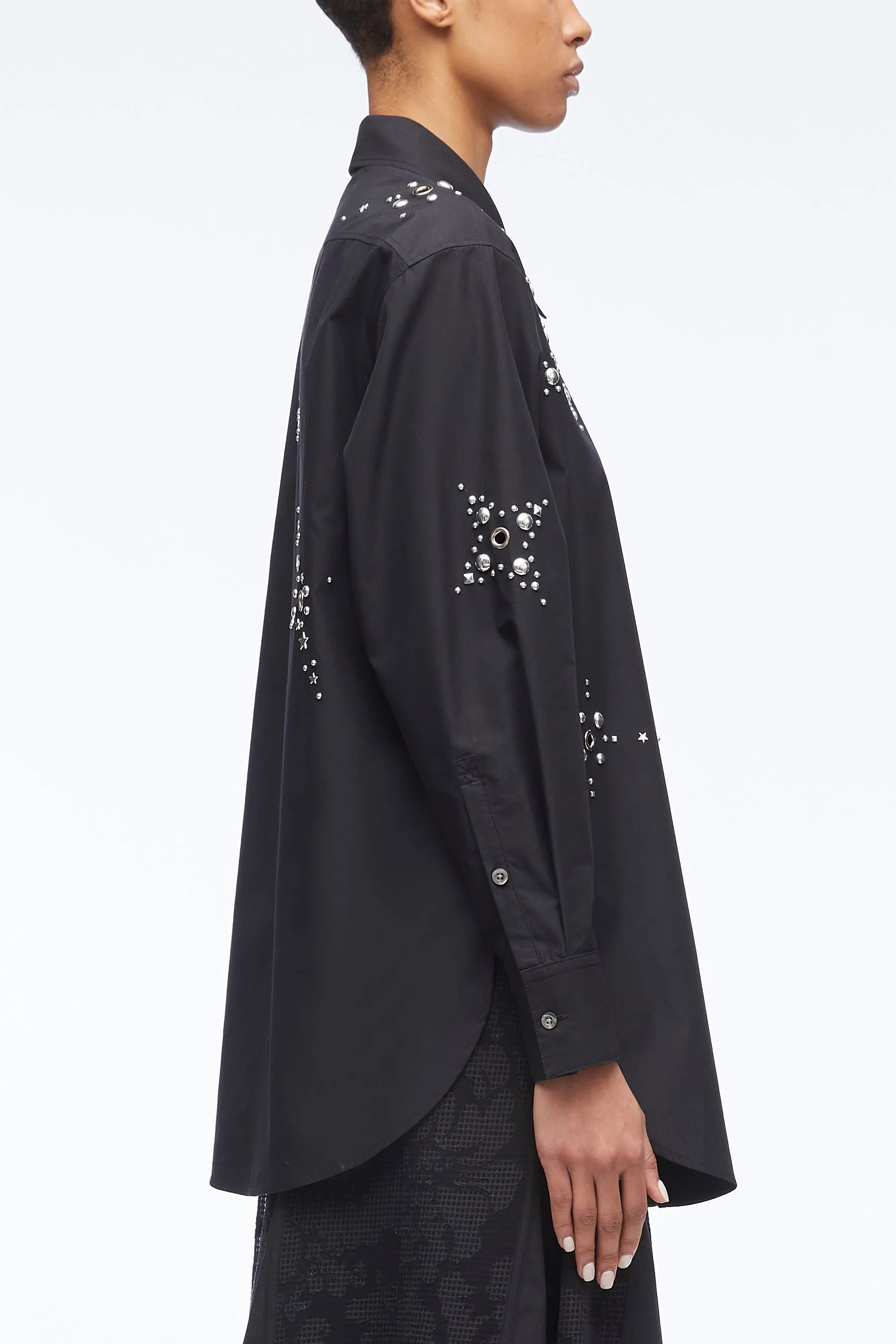Liberty Embellished Button Up Shirt