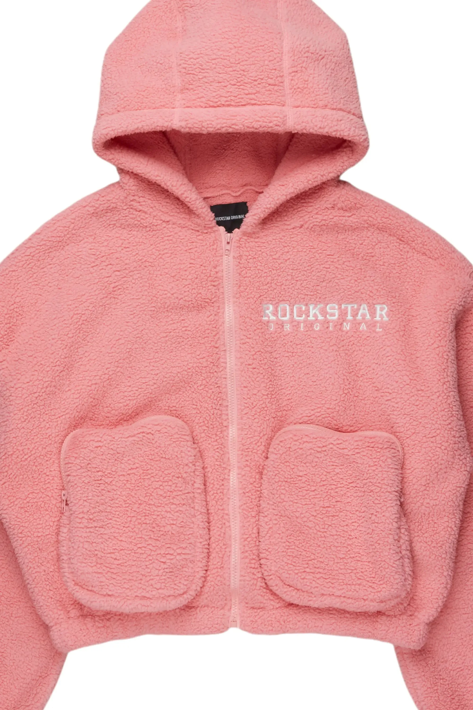 Lonia Pink Sherpa Jacket