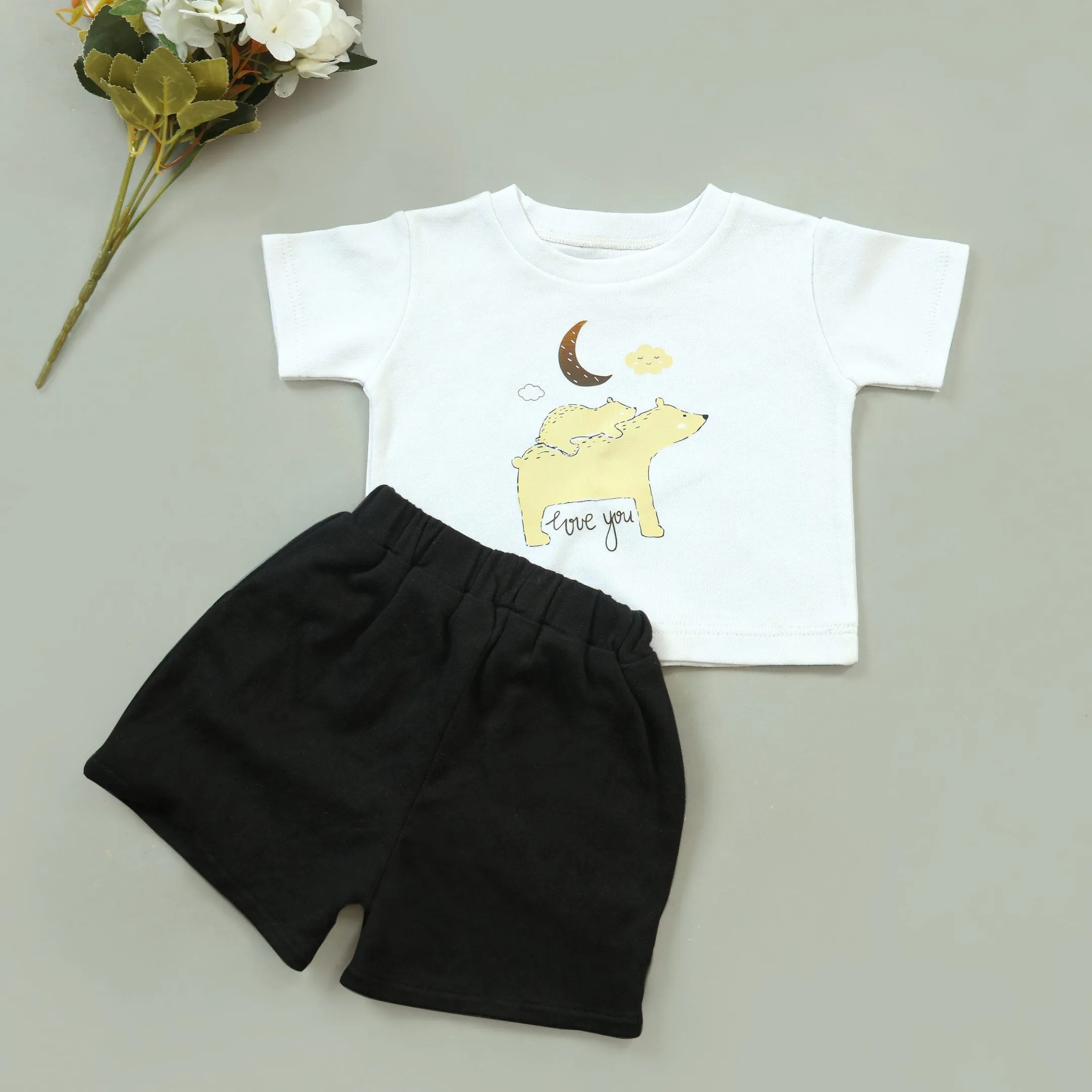 Love Bug Printed 2 Pieces Set
