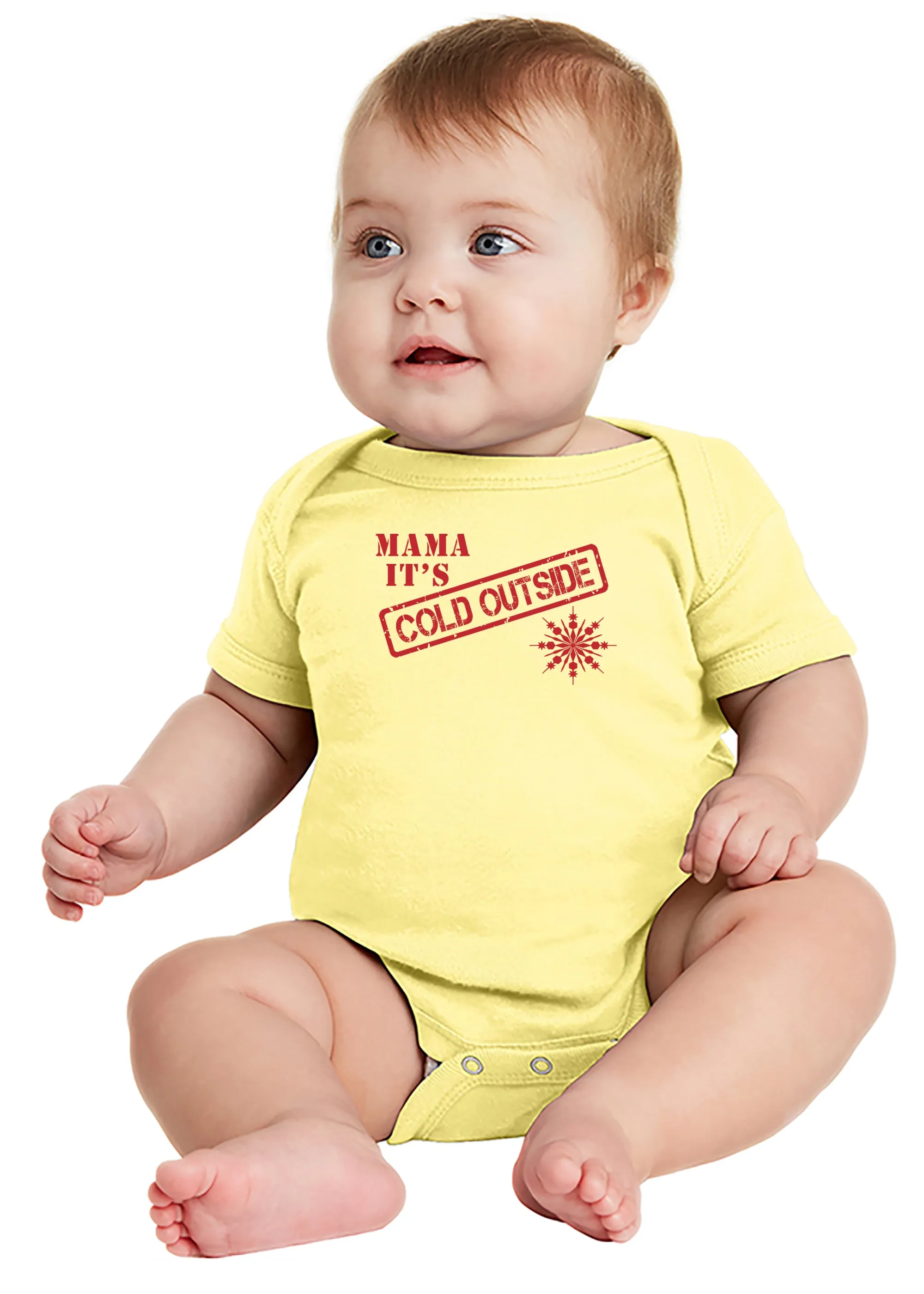 Mama - It's Cold Outside! Baby Bodysuit