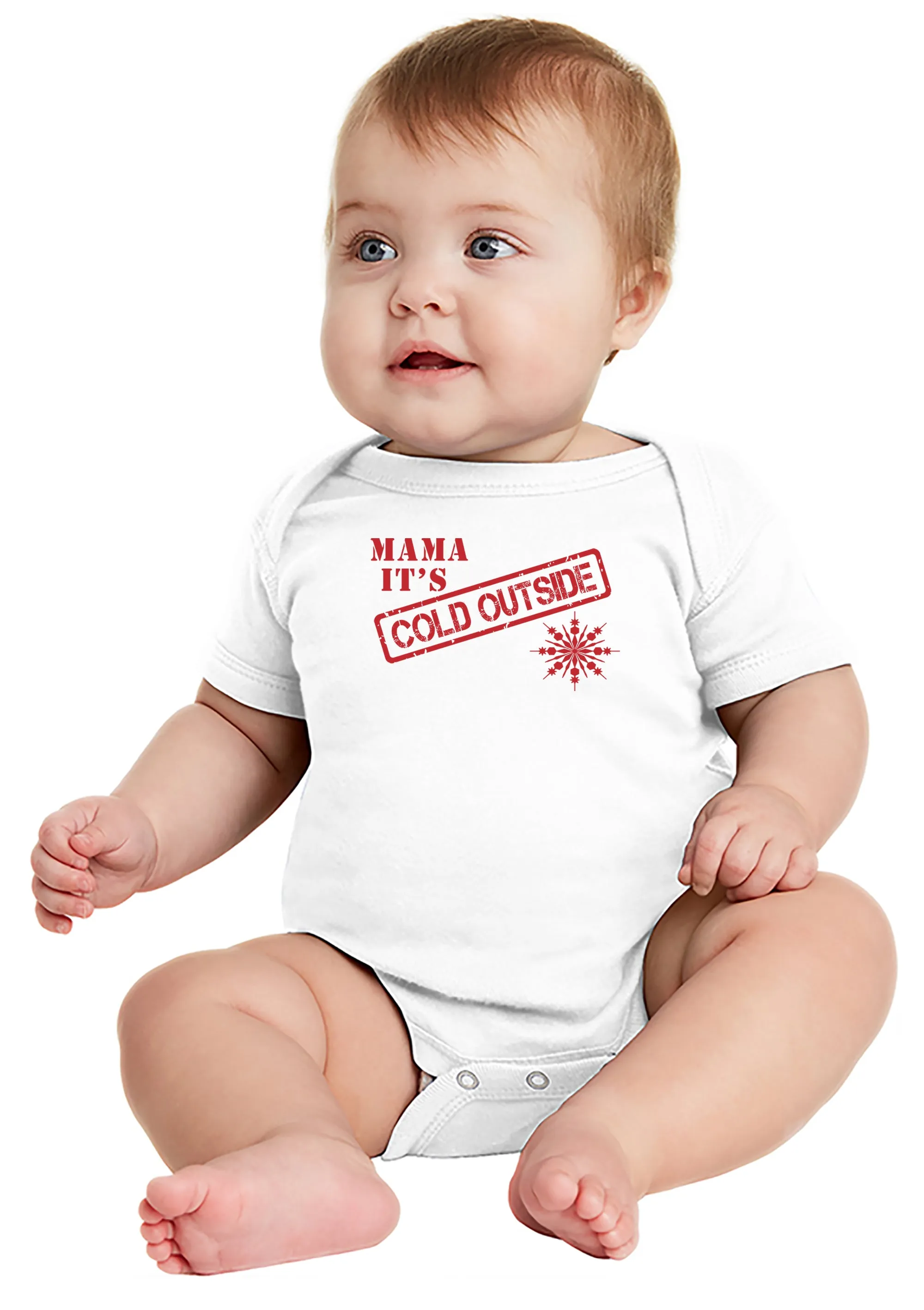 Mama - It's Cold Outside! Baby Bodysuit
