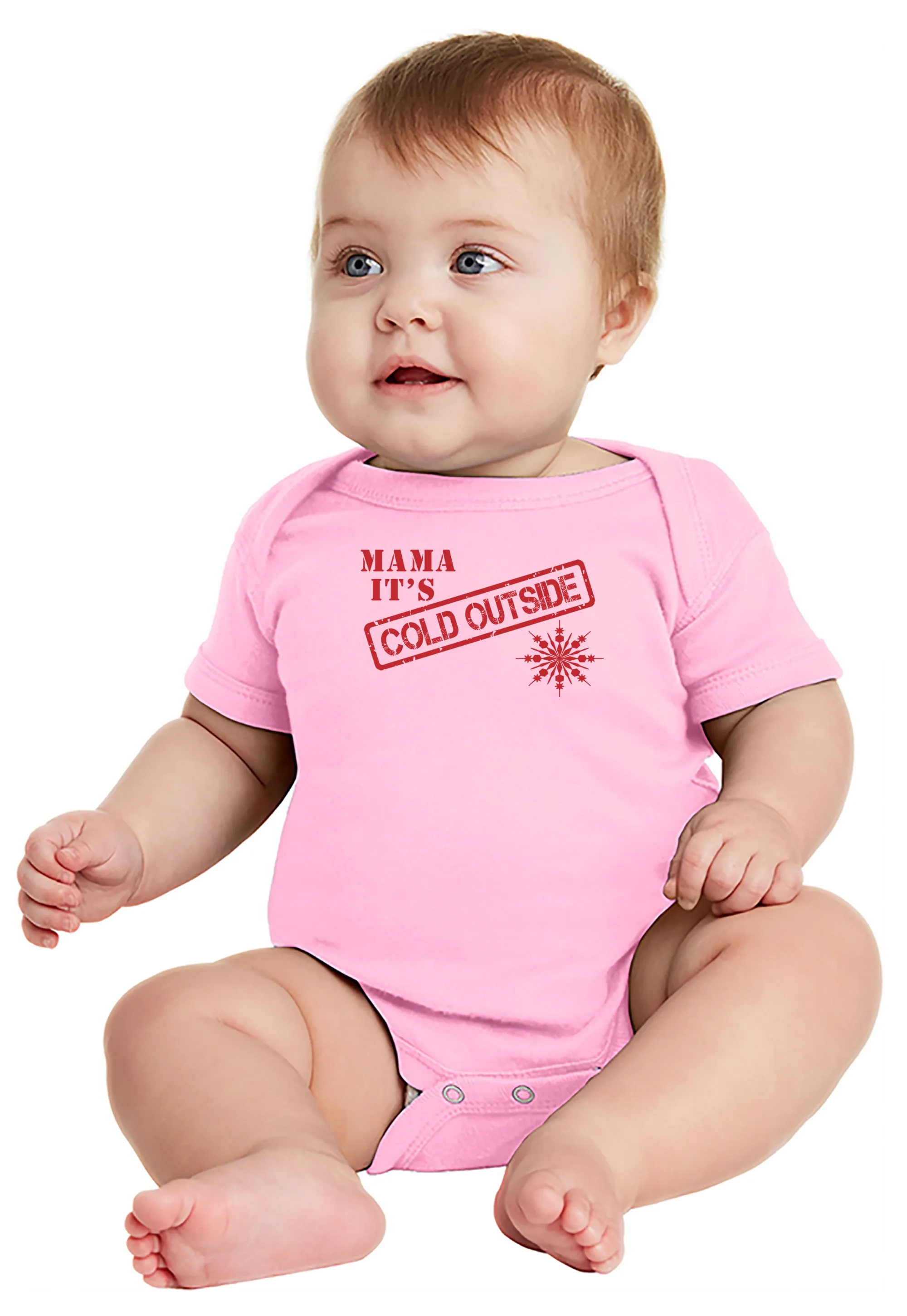 Mama - It's Cold Outside! Baby Bodysuit