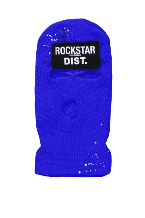 Marlo Royal Patchwork Graphic Ski Mask