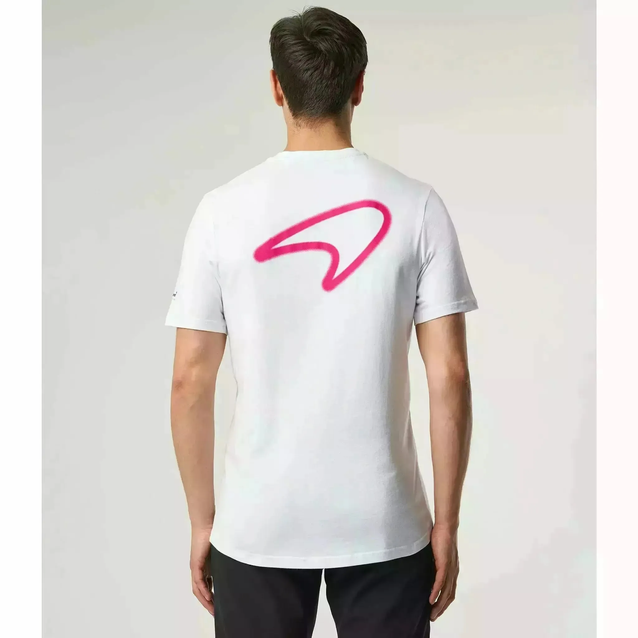 McLaren F1 Men's Miami Neon Graphic T-Shirt-Black/White/Vice Blue/Beetroot Purple/Crystal Rose/Aqua Sky