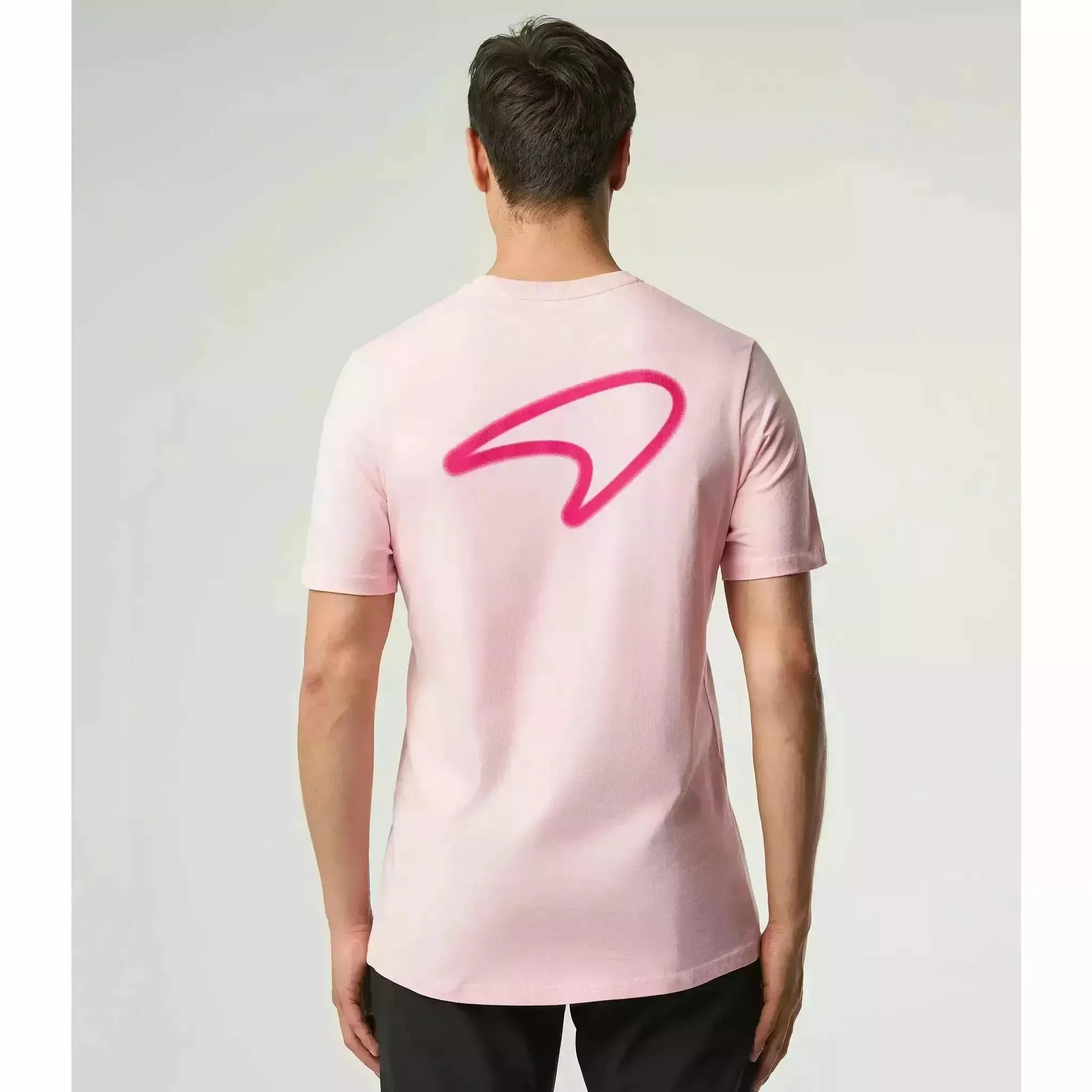 McLaren F1 Men's Miami Neon Graphic T-Shirt-Black/White/Vice Blue/Beetroot Purple/Crystal Rose/Aqua Sky