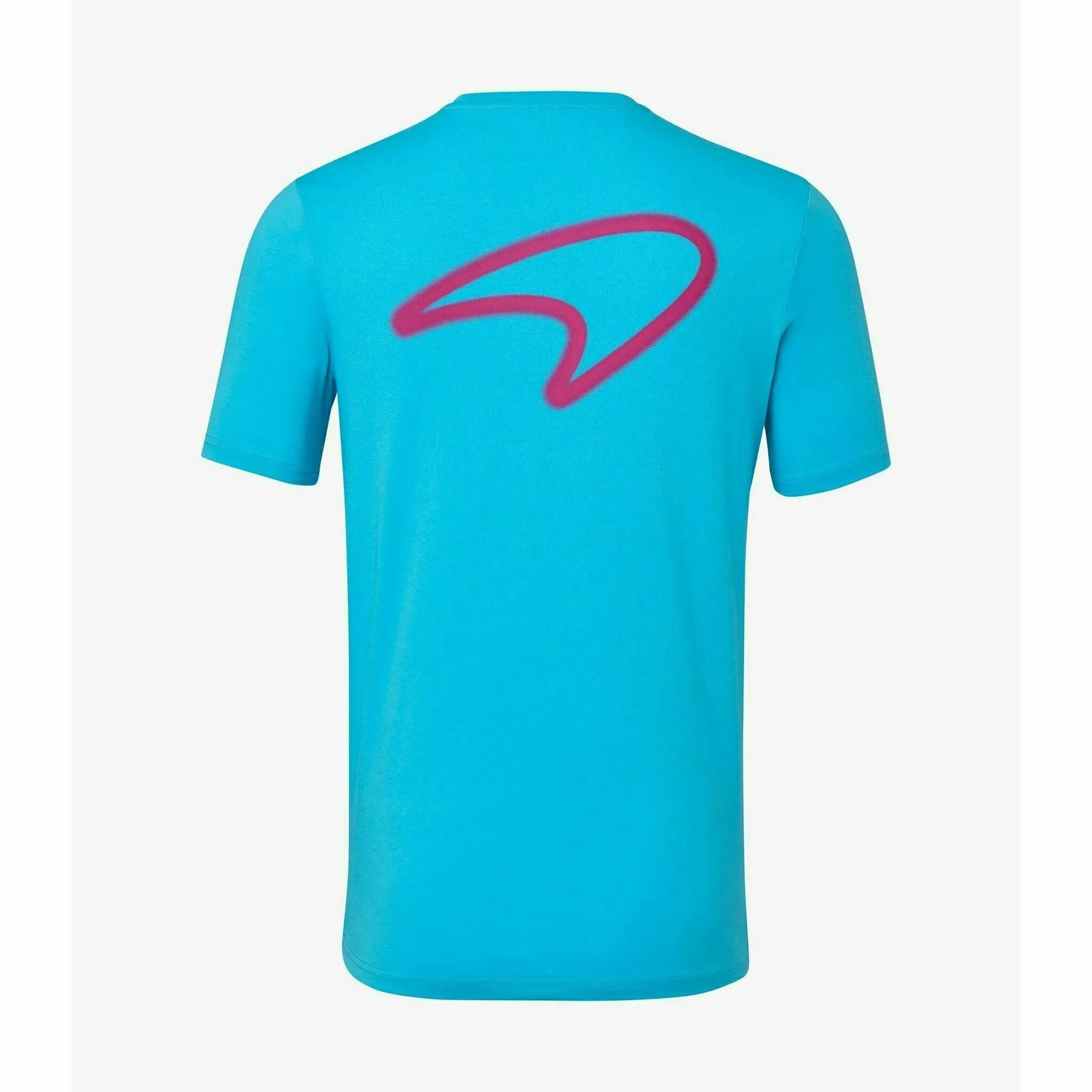 McLaren F1 Men's Miami Neon Graphic T-Shirt-Black/White/Vice Blue/Beetroot Purple/Crystal Rose/Aqua Sky