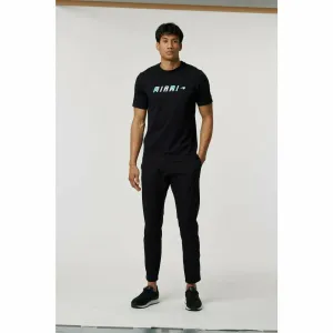 McLaren F1 Men's Miami Palm Graphic T-Shirt-Black/Aqua Sky/Crystal Rose
