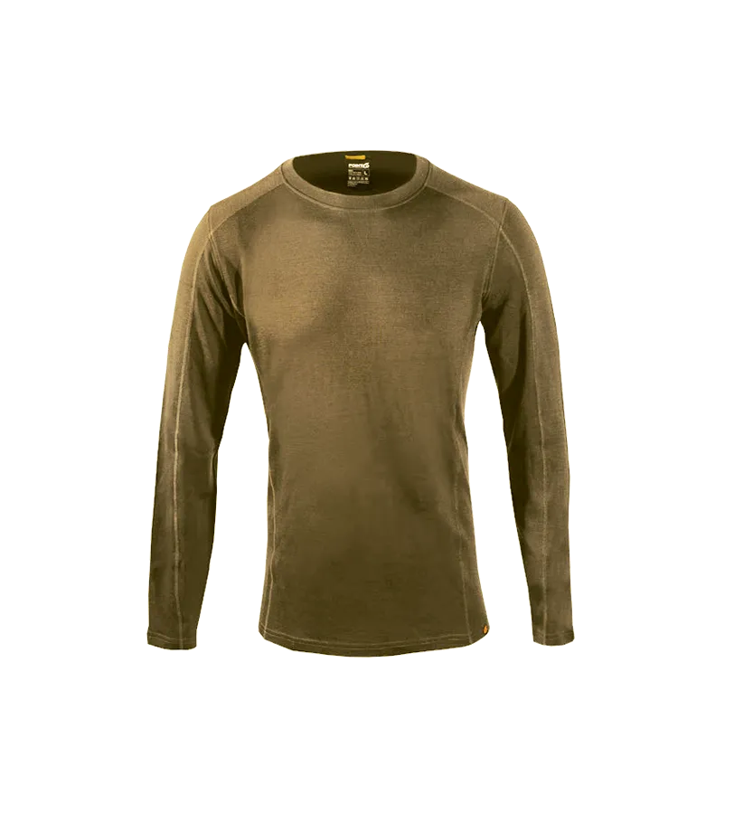 Men's Base Layer Long Sleeve Mid-Weight Crew Neck Top