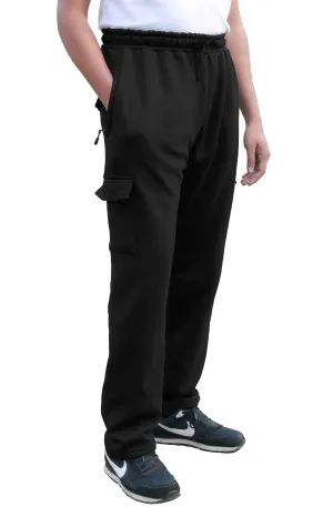 Mens Cargo Combat Work Tracksuit Jogging Bottoms