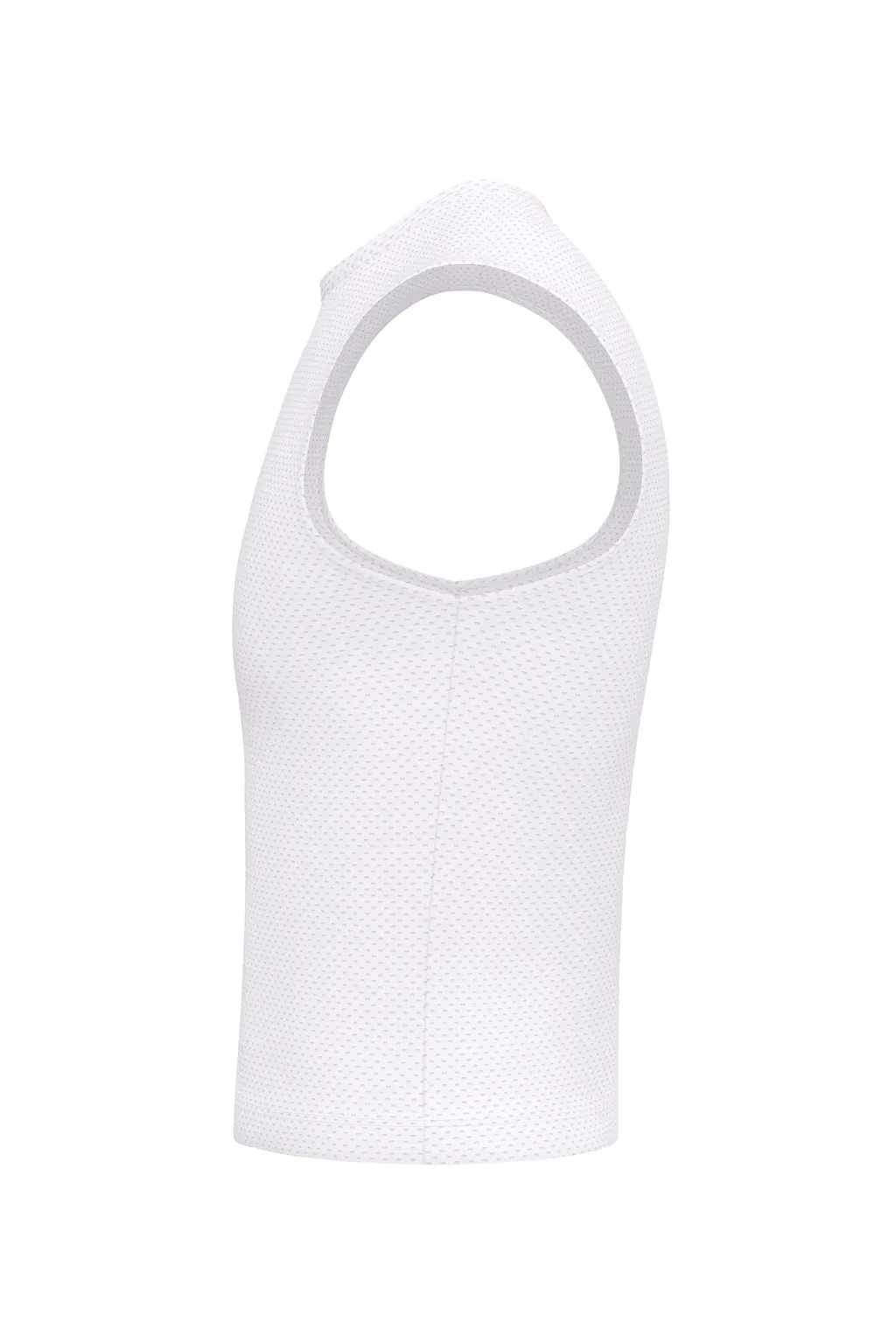 Men's White Pro Cycling Base Layer