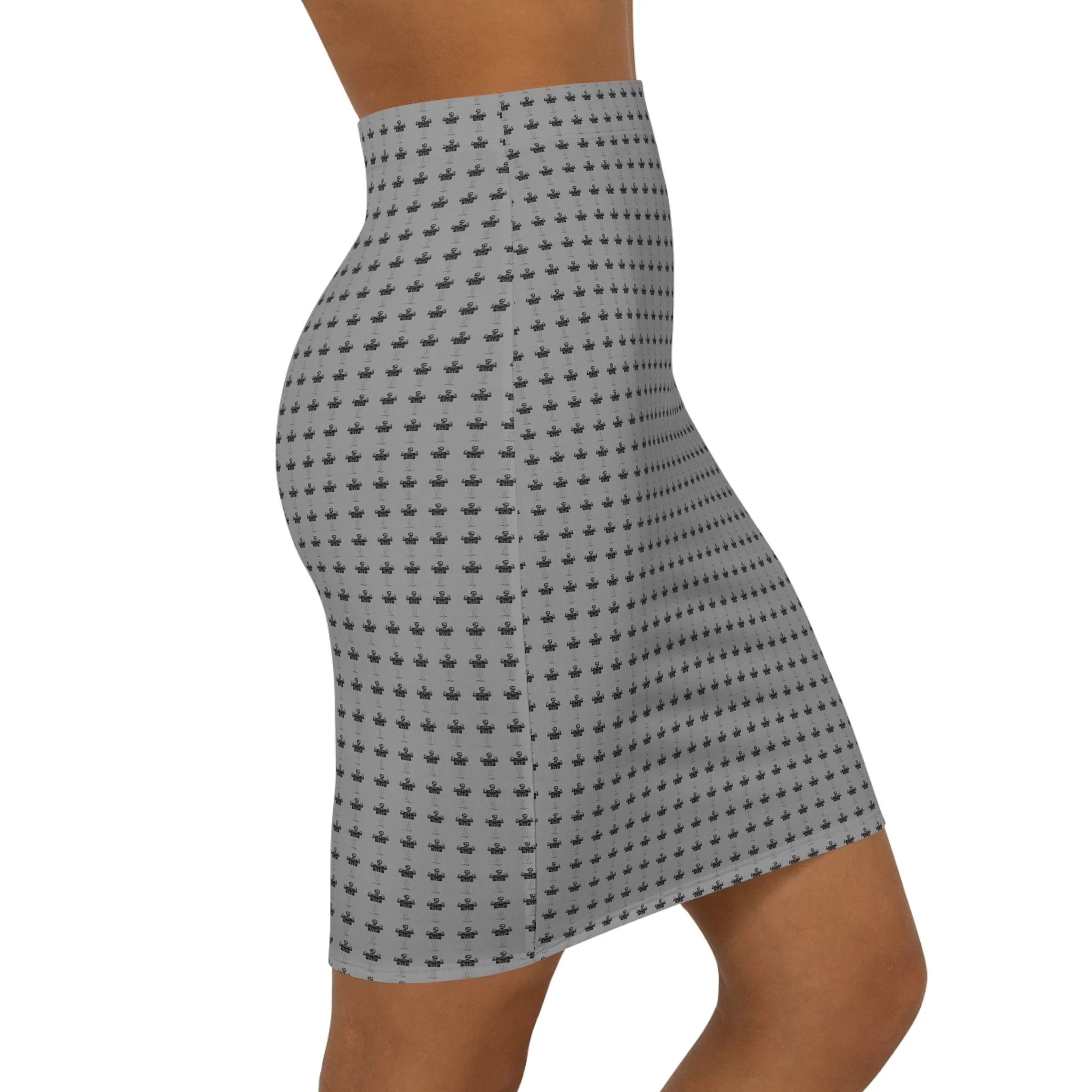 OWN MAN Women's Mini Skirt Grey