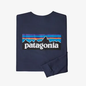 Patagonia LS P-6 T-Shirt - Classic Navy