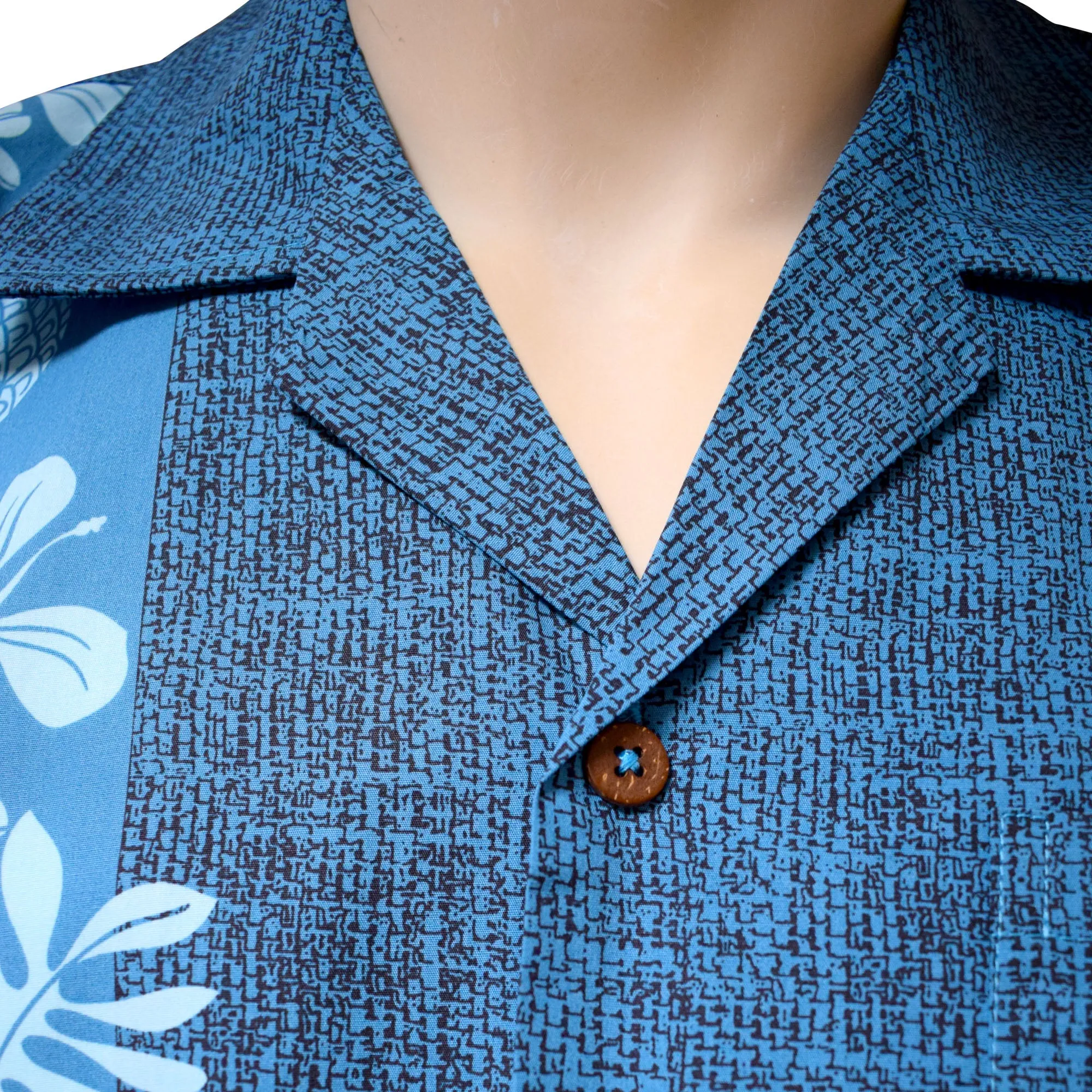 Pineapple Panel Men's Aloha Shirt