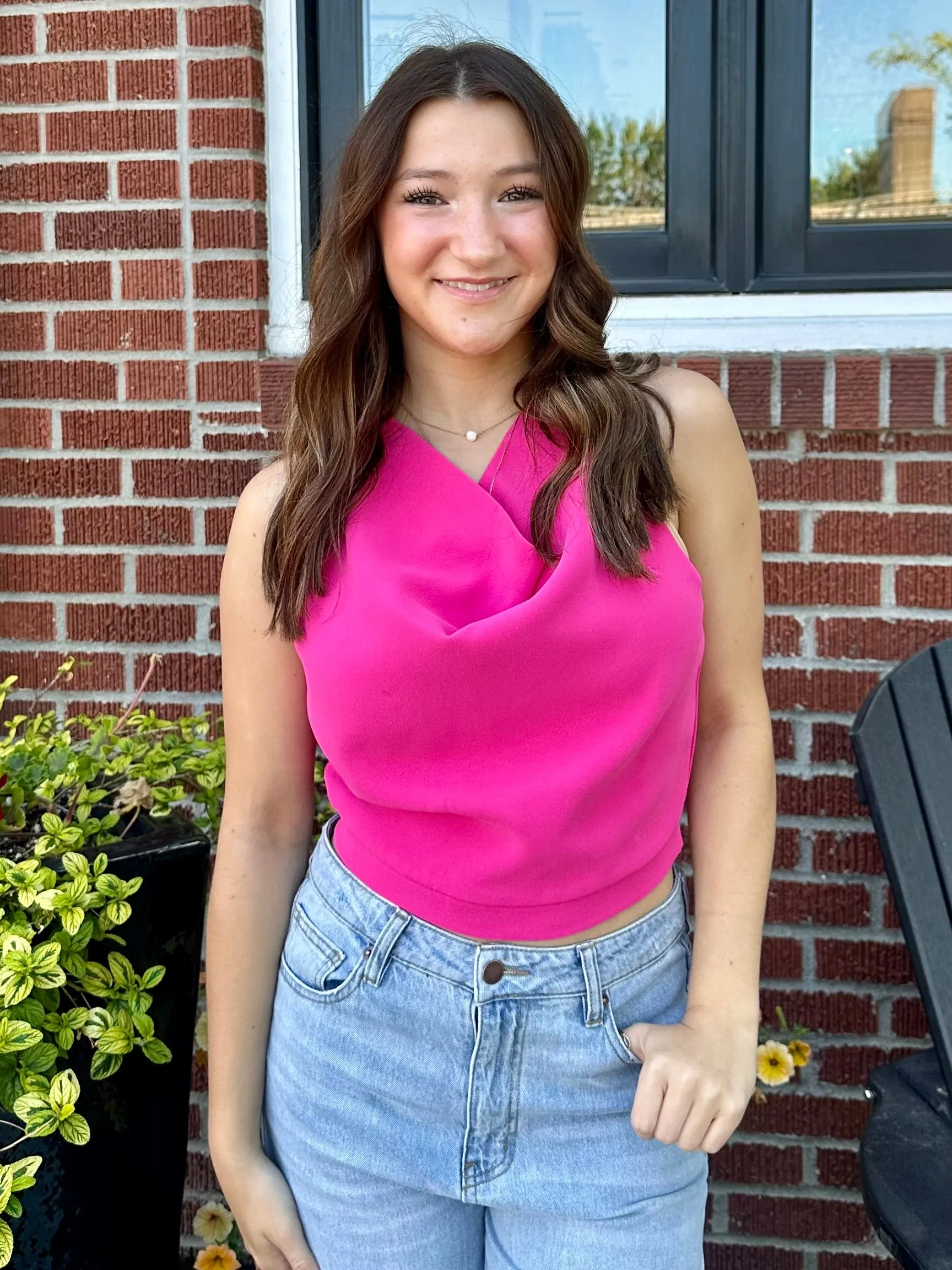Polly Pink Top