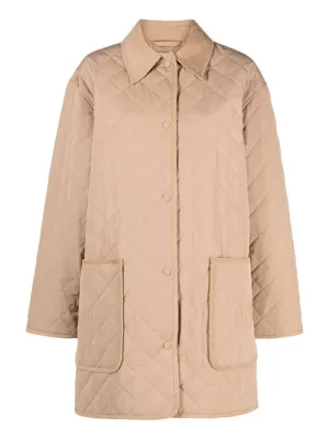 Quilted barn jacket