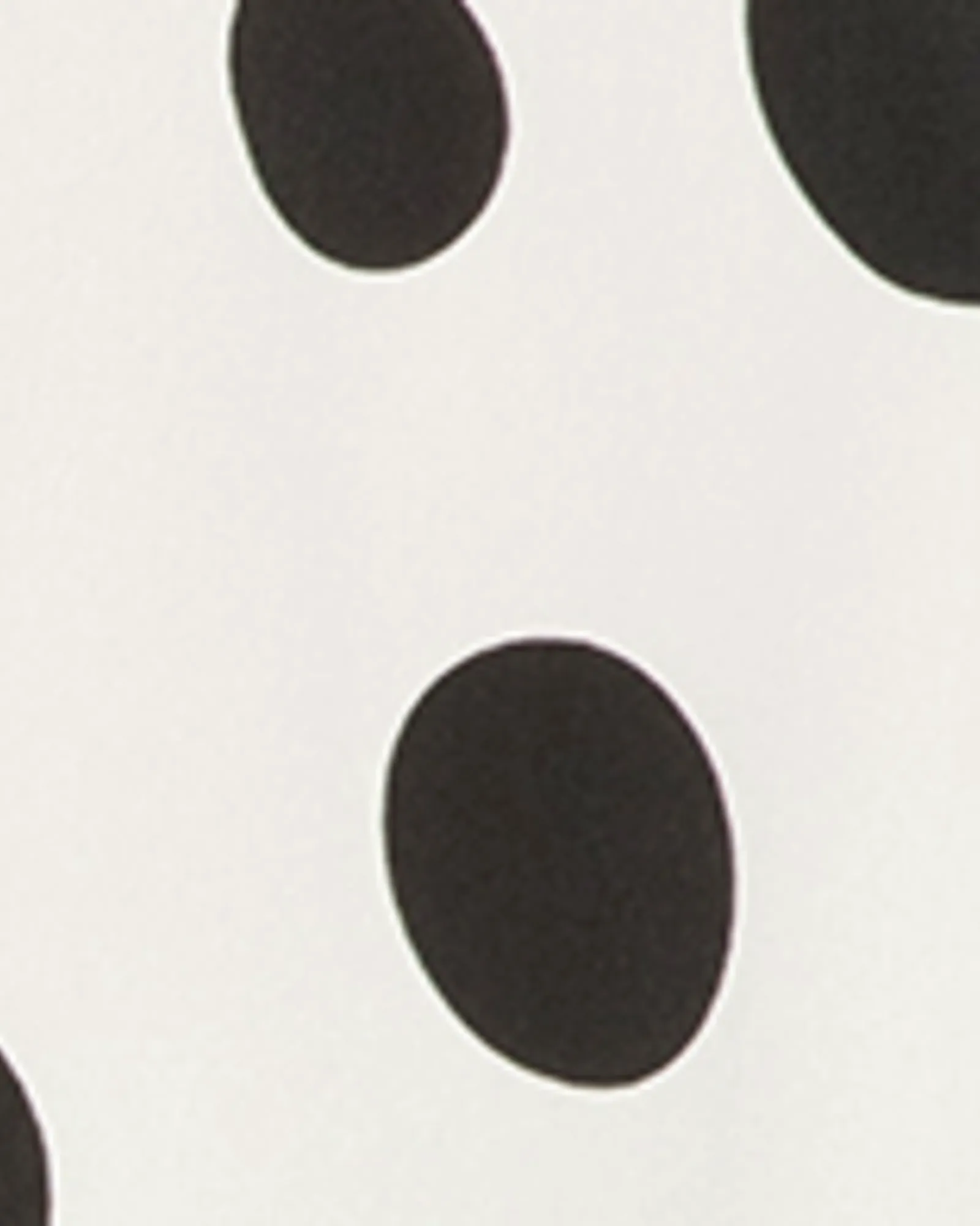 Reina Tie Neck Blouse | Soft White Ground With Black Polka Dots