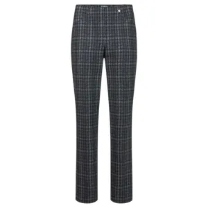 Robell Bella 78cm Trousers Grey Check
