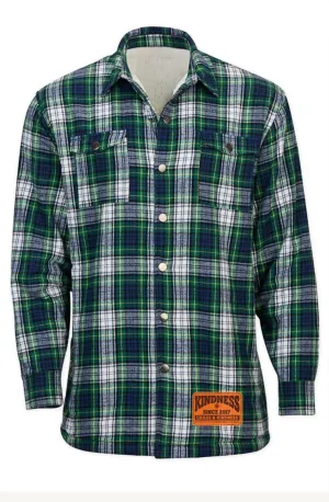 SHERPA LINED FLANNEL WORKSHIRT