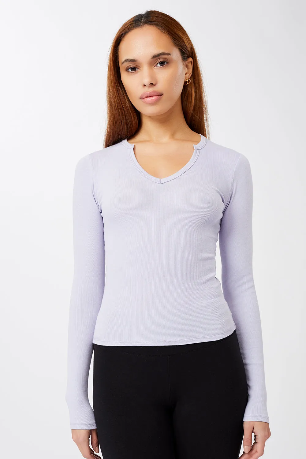 Smart Longsleeve (Soft Purple), GOTS
