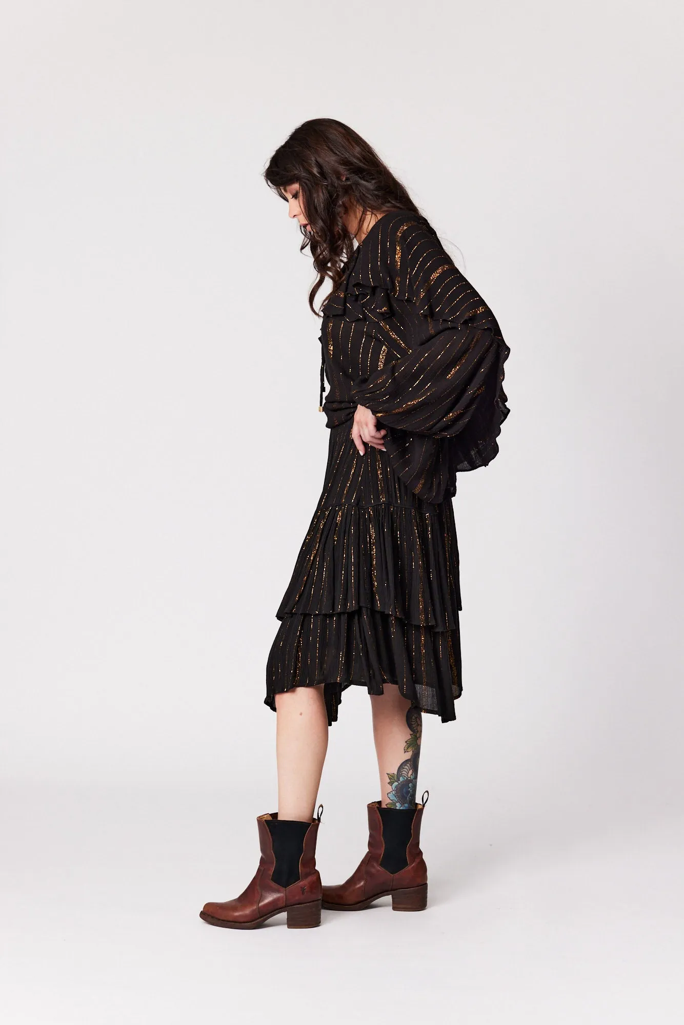 Spirit Skirt - Black Gold