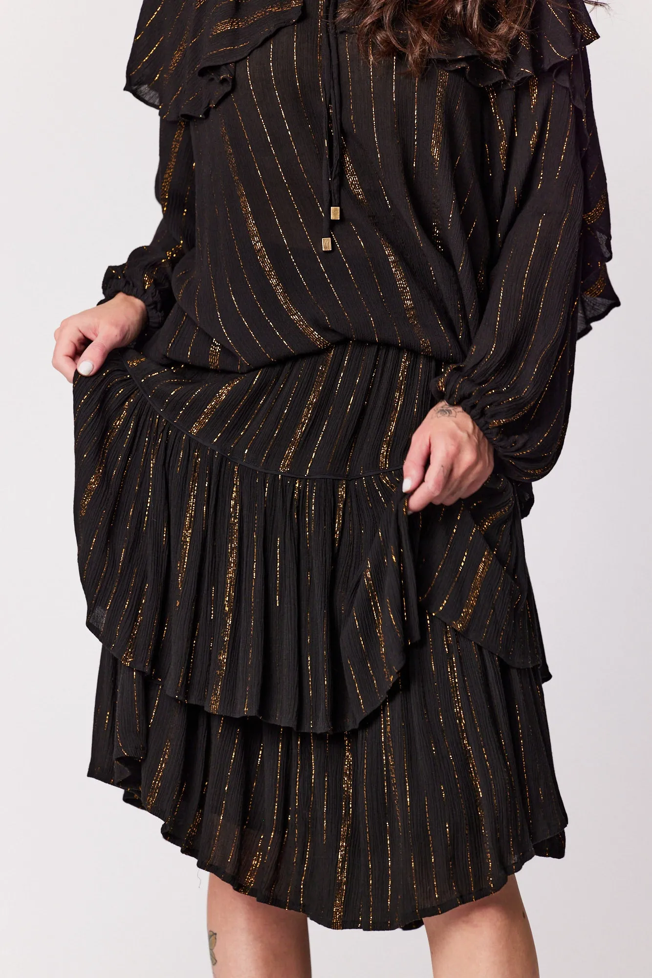 Spirit Skirt - Black Gold