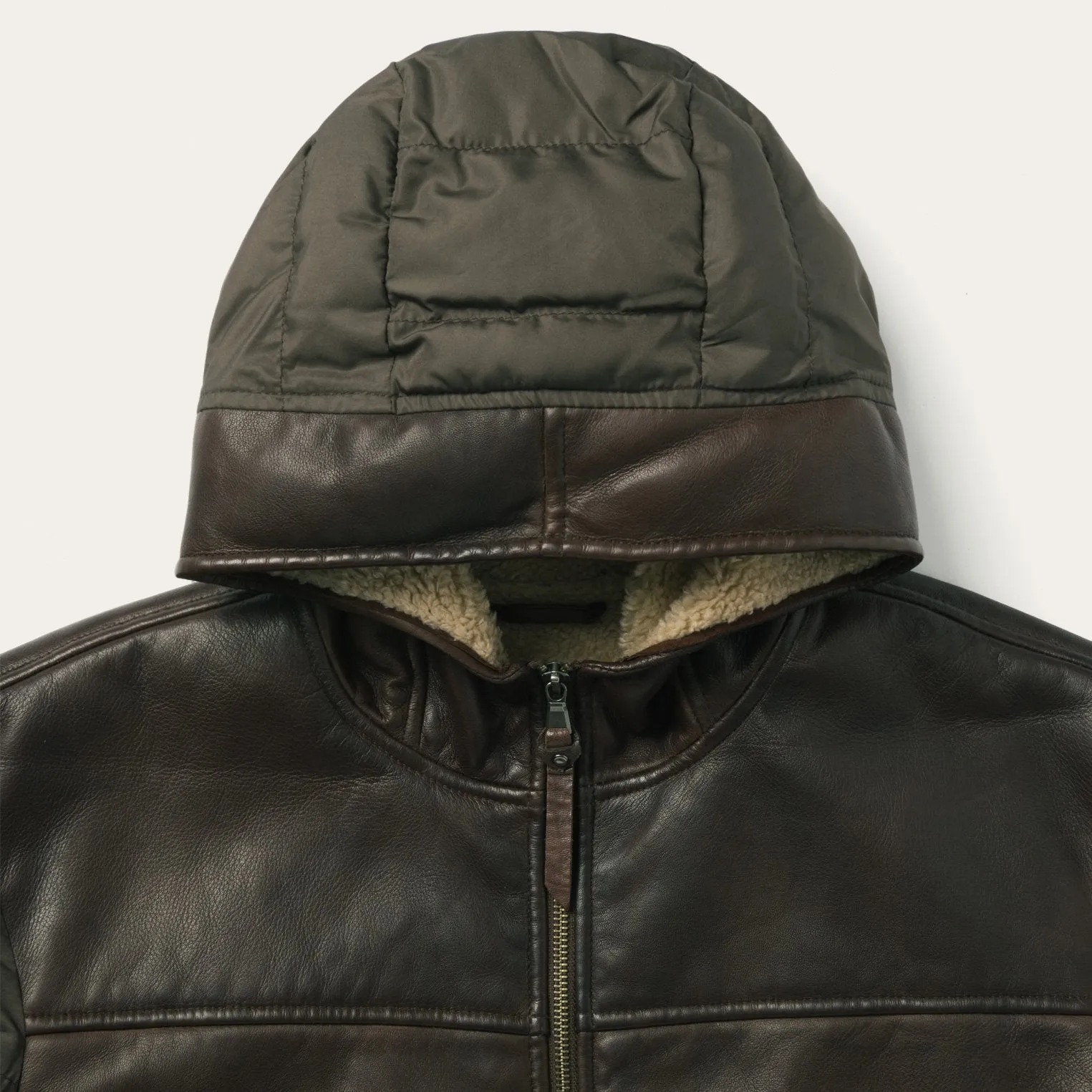 Stetson Hooded Suede Jacket