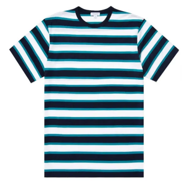 Sunspel Classic T-Shirt - Navy / Petrol
