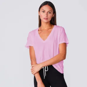 Super Fine Jersey Tee - Pink Lavender