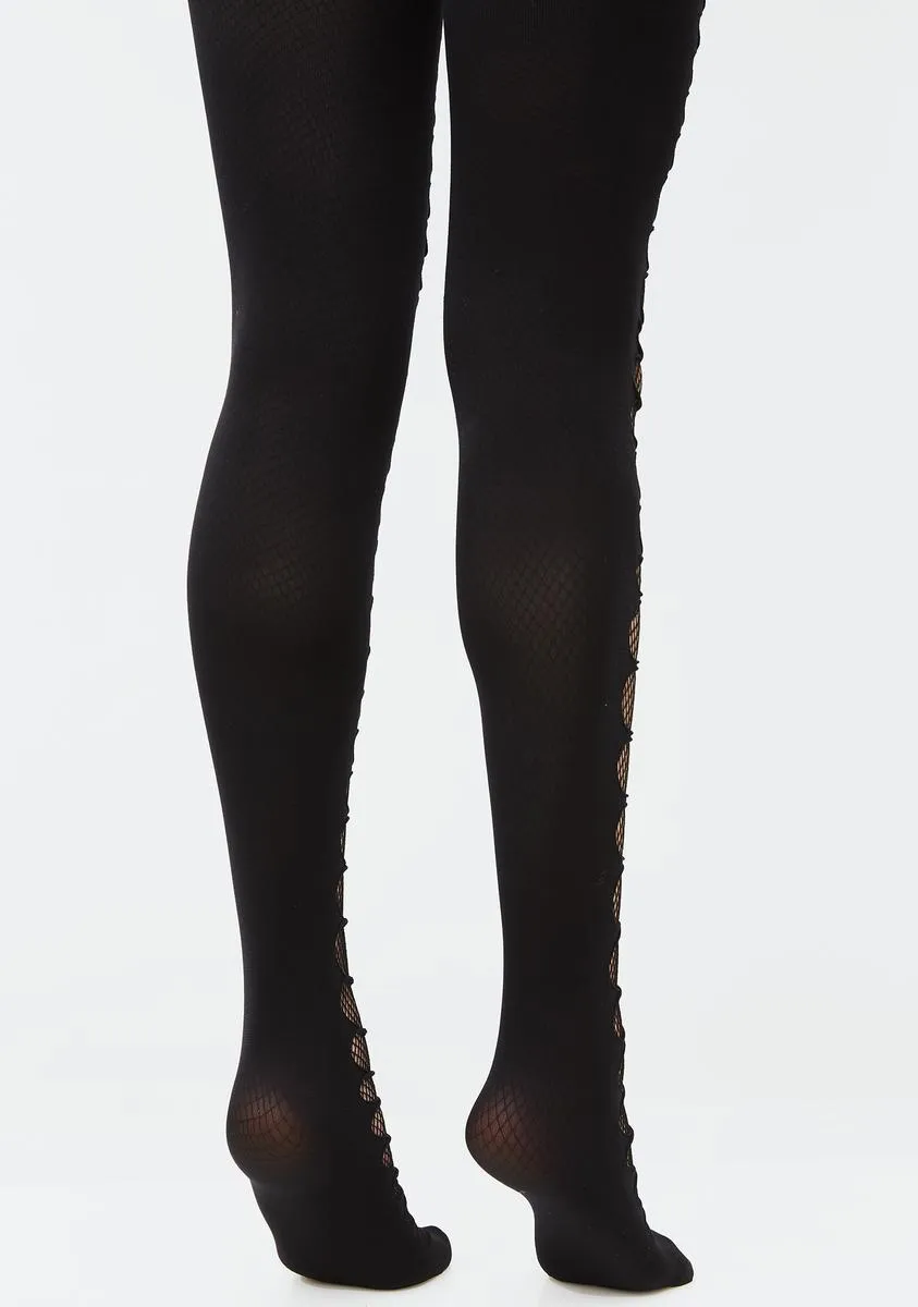 Sweet Disaster Fishnet Tights