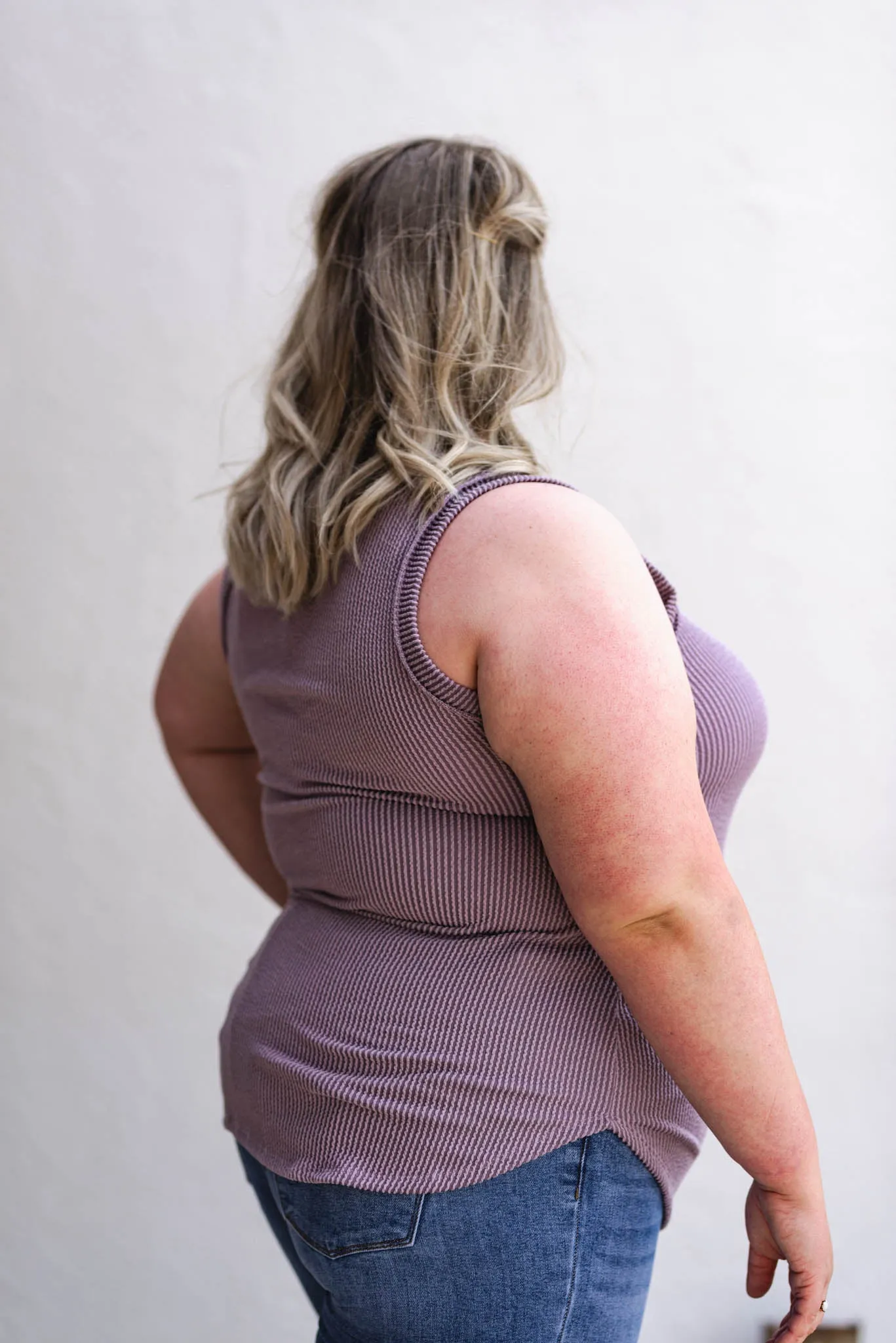 Tanks For The Memories Curvy Ribbed Tank