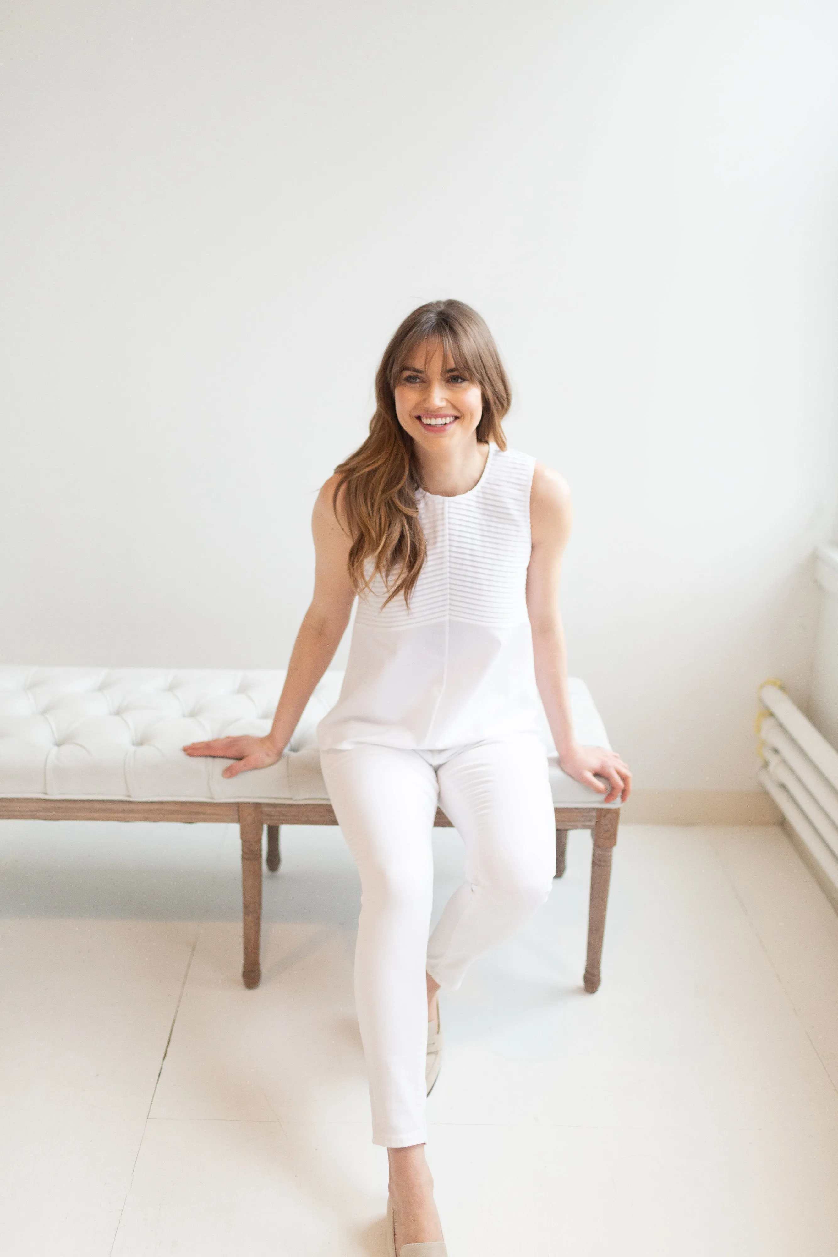 The Cotton Plisse Tunic - Discontinued (XS)