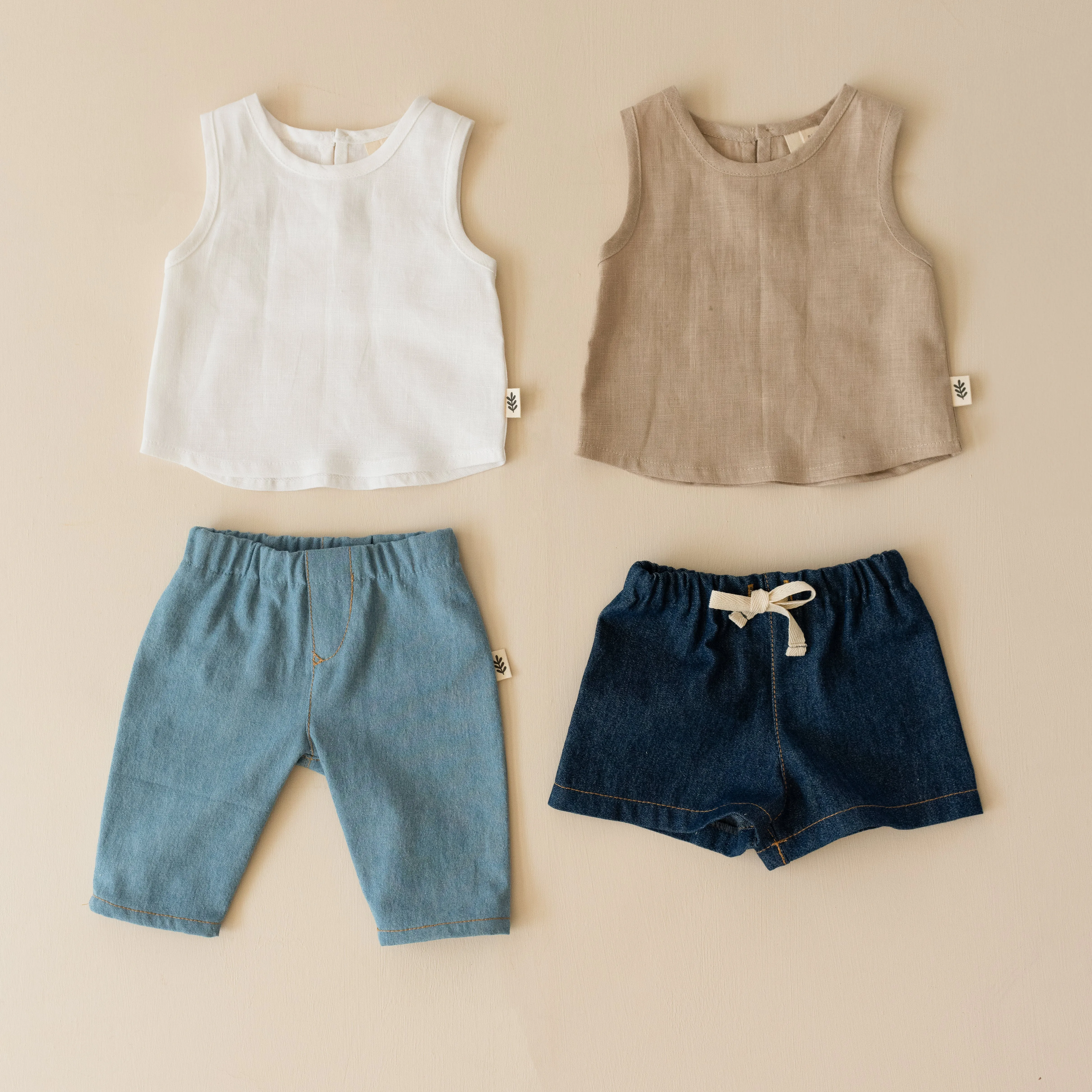 Trousers -  Oat