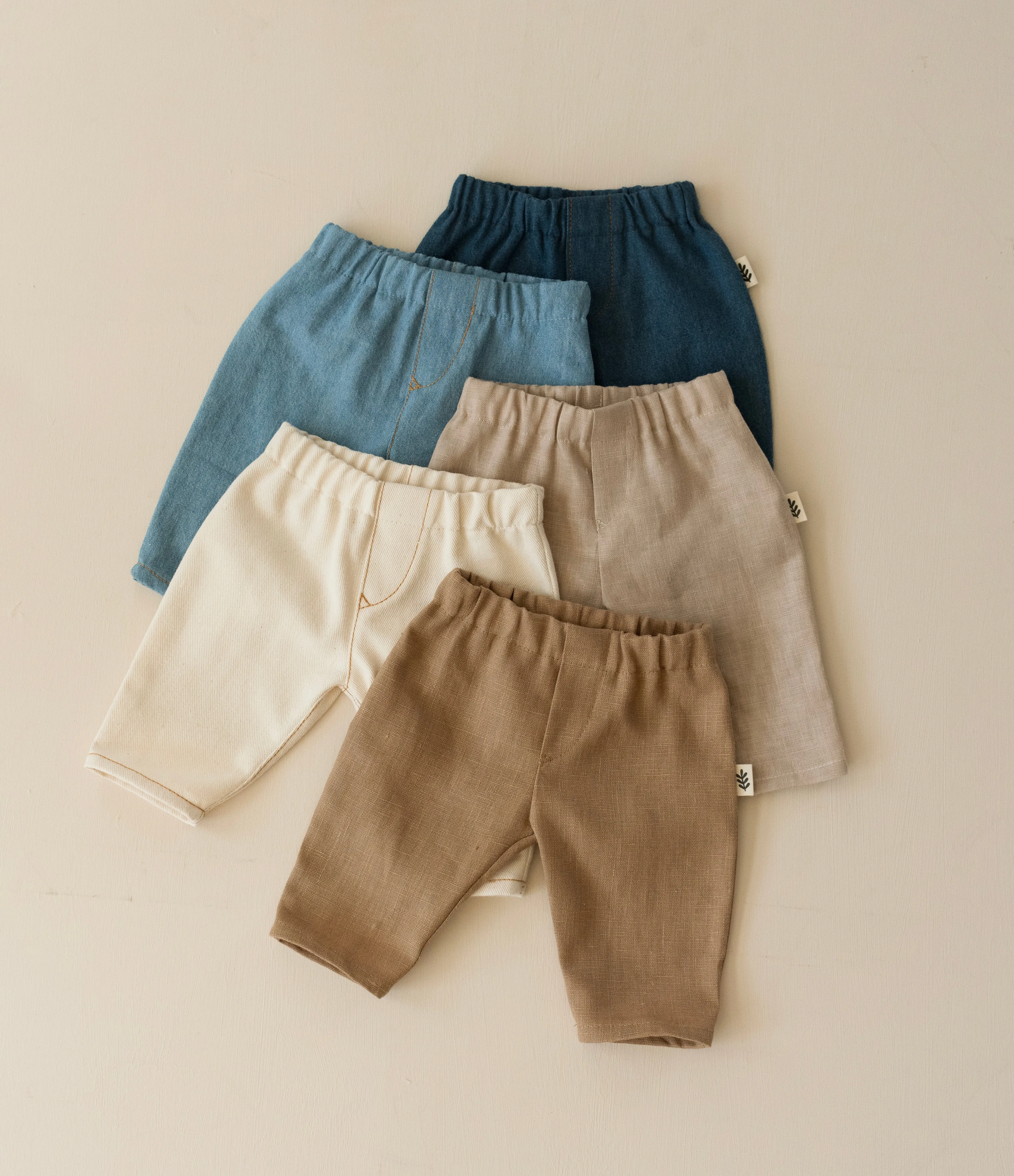 Trousers -  Oat